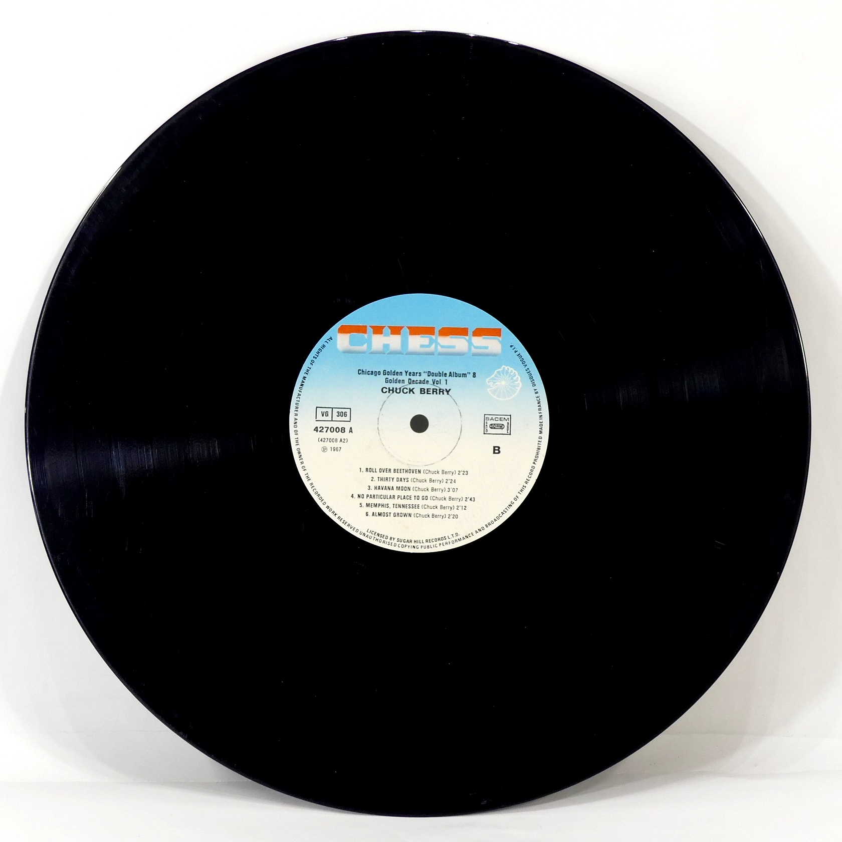 Vinyle - Chuck Berry's Golden Decade - 1972 État correct - Vue 4 - 